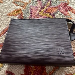 Lv eggplant epi pouch